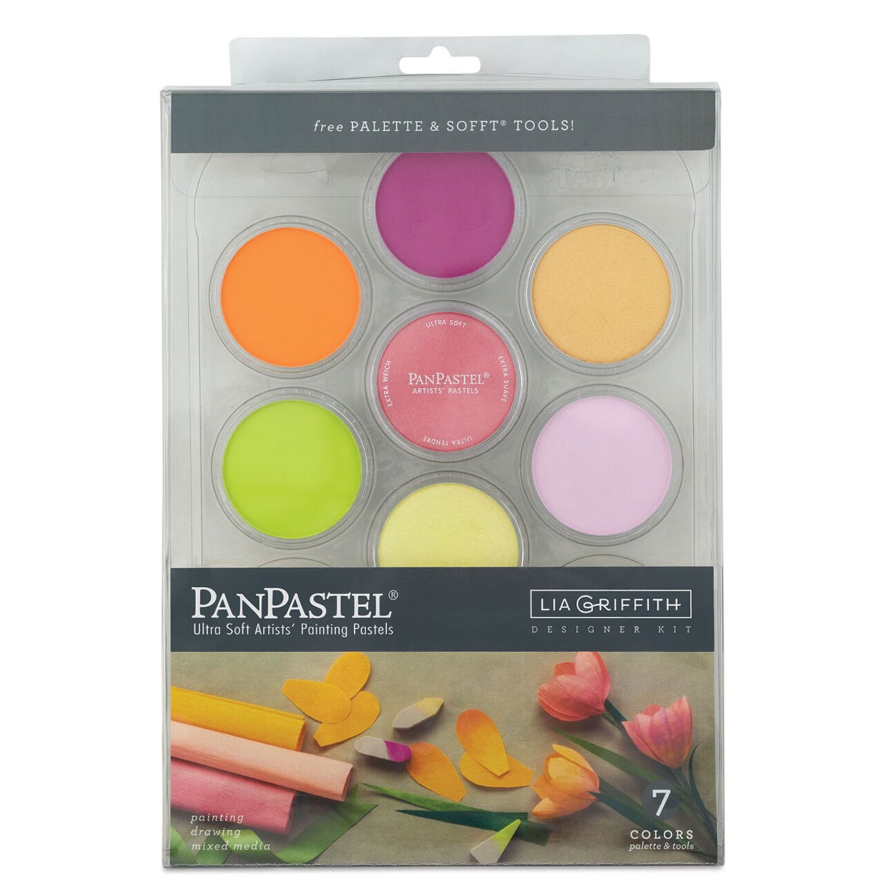 PanPastel Artists’ Painting Pastels Set - Lia Griffith Designer Kit, Set of 7